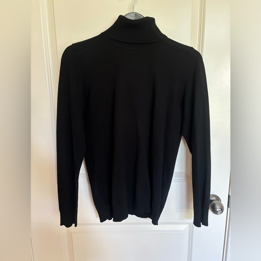 Calvin Klein Black Turtleneck Sweater